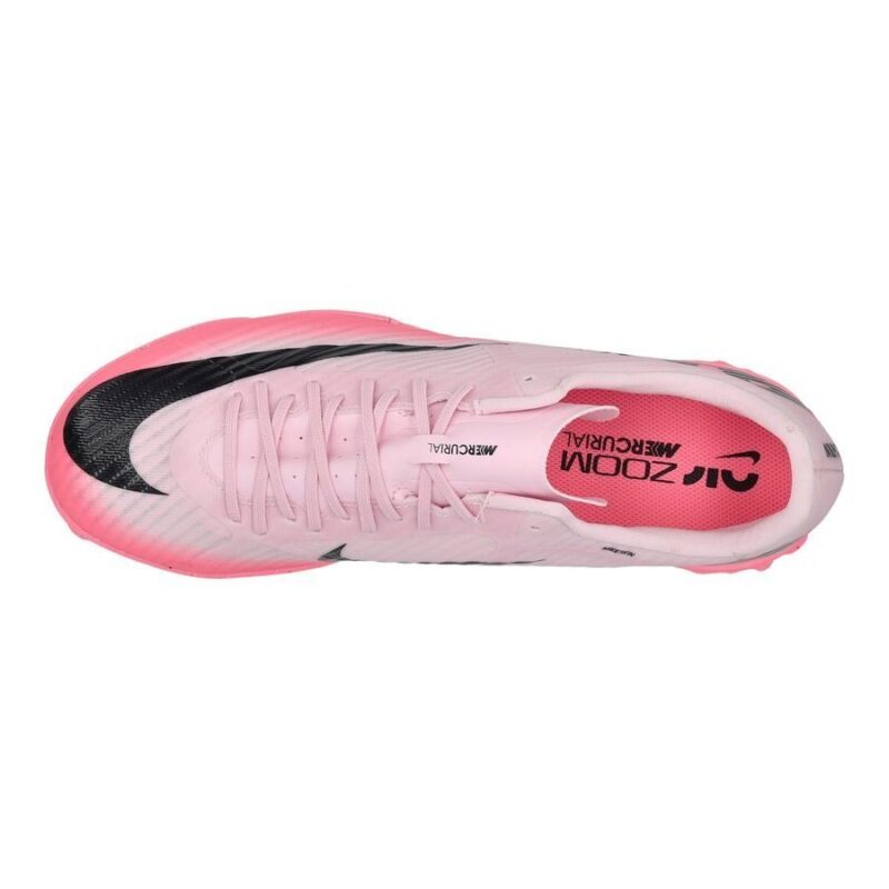 NIKE AIR ZOOM MERCURIAL VAPOR 15 ACADEMY TF MAD BRILLIANCE - PINK FOAM/BLACK - Image 5