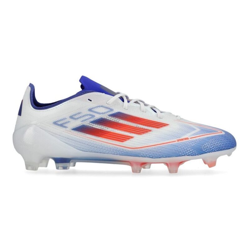 F50 Adidas Elite FG - (Footwear White/Solar Red/Lucid Blue) - Image 4