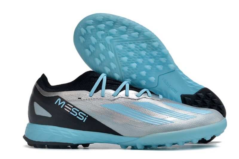 Adidas X Crazy-fast Messi.1 Turf Infinito - Silver Metallic/Blue/Black