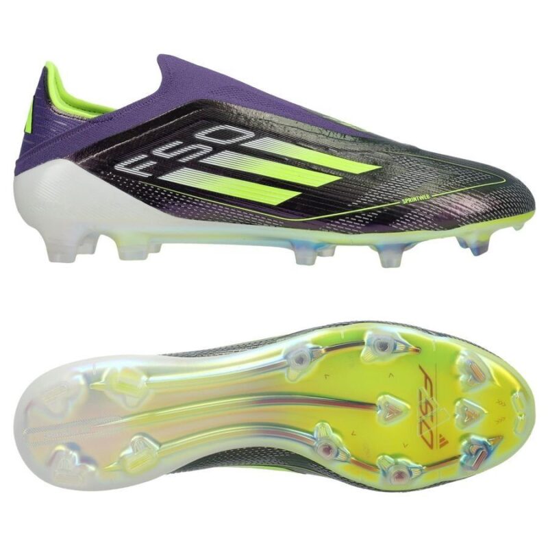 F50 ELITE LACELESS FG BOOTS PURPLE