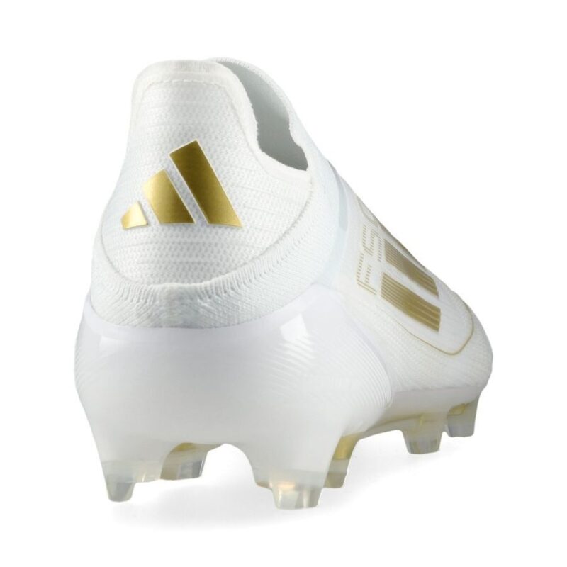 F50 Adidas Elite Lace-less FG (Day Spark - Footwear White/Gold Metallic/Footwear White) - Image 5