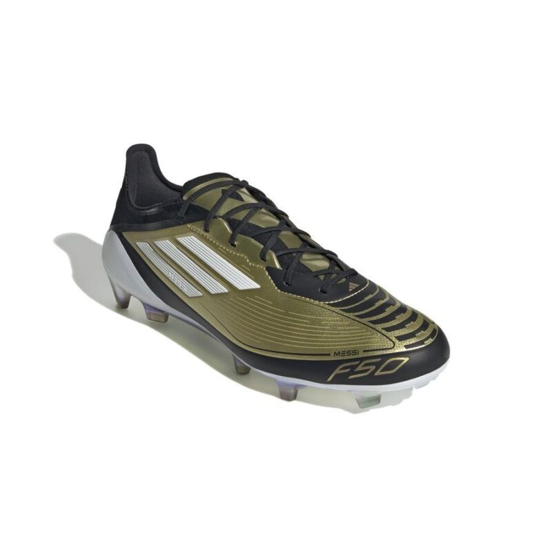 Adidas F50 Elite FG Messi - Gold Metallic/Footwear White/Core Black - Image 5