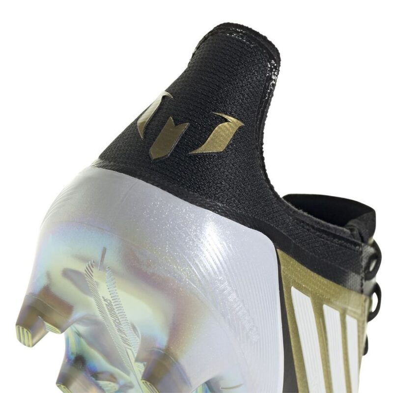 Adidas F50 Elite FG Messi - Gold Metallic/Footwear White/Core Black - Image 4