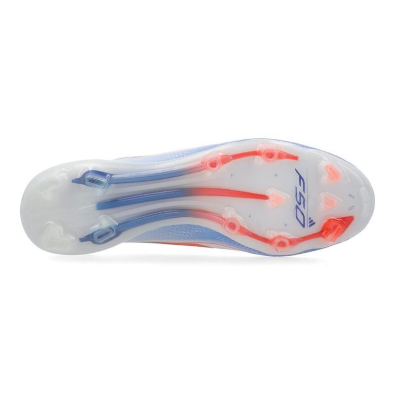 F50 Adidas Elite FG - (Footwear White/Solar Red/Lucid Blue) - Image 3