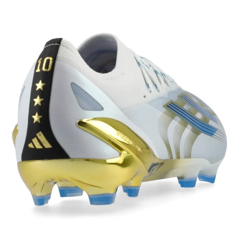 Adidas X Crazy-fast Messi .1 FG Las Estrellas - Footwear White/Pulse Blue/Gold Metallic LIMITED EDITION - Image 4