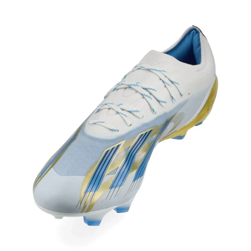 Adidas X Crazy-fast Messi .1 FG Las Estrellas - Footwear White/Pulse Blue/Gold Metallic LIMITED EDITION - Image 5